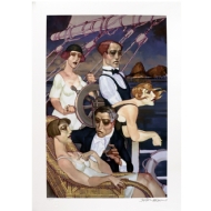 Juarez Machado - Sem título 177/200. Fine Art, 70x50cm