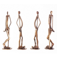 Fernando Cardoso - Bruni petit x/50. Bronze, 37x10x10 cm