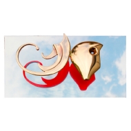 Fernando Cardoso - Uma história. Bronze patinado e inox, 15x24x6 cm, 2018