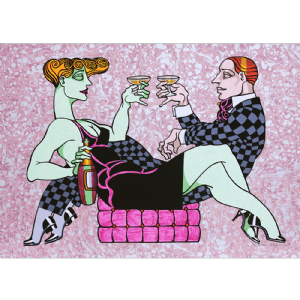 Juarez Machado - Sem título P.A. Serigrafia, 70x100 cm