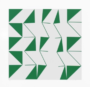 Judith Lauand - Sem título x/100. Serigrafia, 50x50 cm, 2012