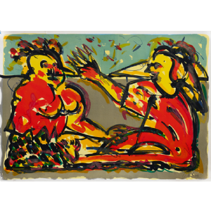 Ivald Granato - Sem título 9/15. Serigrafia, 70x100 cm, 1994