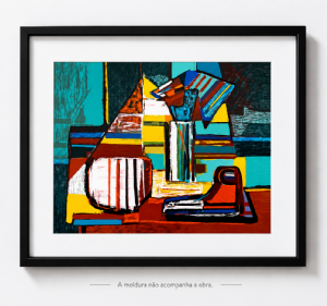 Roberto Burle Marx - Sem título x/100. Serigrafia, 70x80 cm