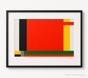 Eduardo Sued - Geométrico - 53/100. Serigrafia, 46x66 cm, 2009.