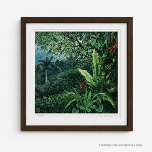 Alejandro Lloret - Paisagem para um desejo III 07/60. Fine Art, 21x21 cm, 2024.