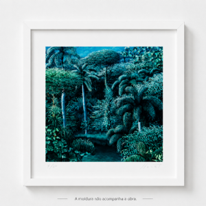 Alejandro Lloret - Paisagem para um desejo IX 1/60. Fine Art, 21x21 cm, 2022