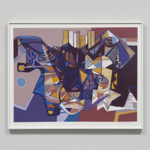Roberto Burle Marx - Sem título x/120. Serigrafia, 70x87 cm.