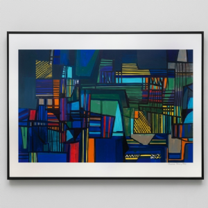 Roberto Burle Marx - Sem título x/80. Serigrafia, 70x100 cm