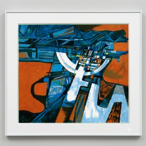 Roberto Burle Marx - Sem título P.E. Serigrafia, 70x85 cm