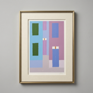 Alfredo Volpi - Fachada 141-150. Serigrafia, 96x66 cm