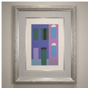 Alfredo Volpi - Fachada - P.A. 11-20. Serigrafia, 96x66 cm