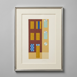 Alfredo Volpi - Fachada 38-200. Serigrafia, 70x50 cm