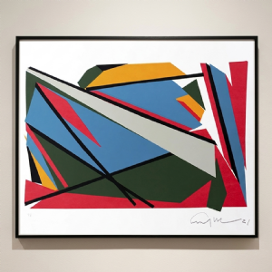 Emanoel Araujo - Sem título P.A. Serigrafia, 36x50 cm, 2021.