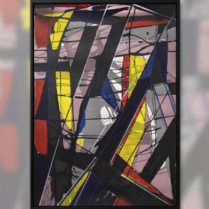 Emanoel Araujo - Sobre T 17/50. Serigrafia, 152x102 cm, 2020.