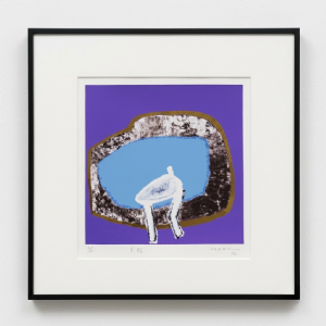 Manabu Mabe - Sem título 20/100. Serigrafia, 72x70 cm, 1992