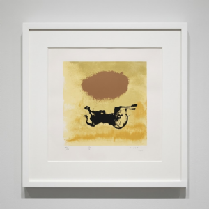 Manabu Mabe - Sem título x/100. Serigrafia, 70x70 cm, 1990