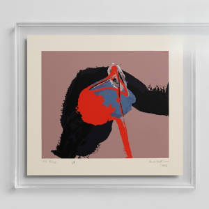 Manabu Mabe - Sem título 17/100. Serigrafia, 50x60 cm, 1989
