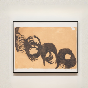 Tomie Ohtake - Sem título P.A. Gravura em metal, 50x70 cm, 1989
