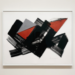 Emanoel Araújo - Sem título 41/70. Litografia, 67x95 cm