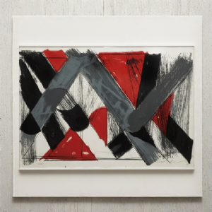 Emanoel Araújo - Sem título 22/75. Serigrafia, 70x100 cm, 1989