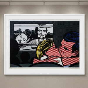 Neno Ramos - No escurinho do cinema 14/60. Serigrafia, 70x100 cm, 2021.