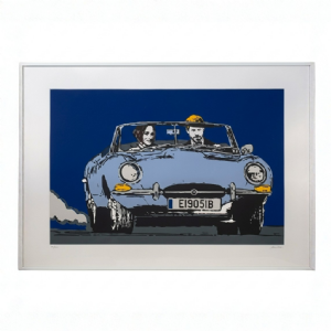 Neno Ramos - Going to the party 24/60. Serigrafia, 70x100 cm, 2021.
