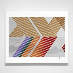 Toyota - Espaço In e Yo 45/100. Serigrafia, 50x70 cm, 2024.