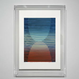 Yutaka Toyota - Espaço - In e Yo - x/100. Serigrafia, 70x50 cm, 2024.