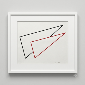 Sérvulo Esmeraldo - Sem título 36/60. Serigrafia, 72x85 cm
