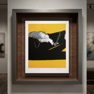 Manabu Mabe  - Aki Kaze 77/100. Serigrafia, 72x50 cm.
