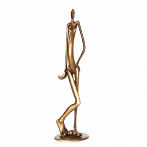 Fernando Cardoso - Bruni petit 23/50. Bronze, 37x10x10 cm.