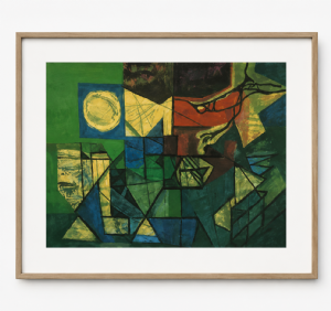 Roberto Burle Marx - Sem título P.I. Serigrafia, 70x85 cm