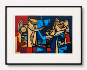 Roberto Burle Marx - Sem título P.E. Serigrafia, 66x96 cm
