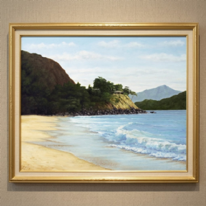 Zornoff - Mirante da Praia das Toninhas - Ubatuba SP. Óleo sobre tela, 59x79 cm, 2019.