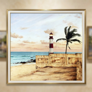 Zornoff - Praia de Itapuã - Salvador BA. Óleo sobre tela, 59x79 cm, 2019.