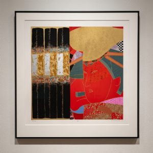 Kazuo Wakabayashi - Kabuki x/120. Serigrafia, 72x66 cm, 2004