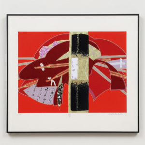 Kazuo Wakabayashi - Kanzashi P.A. Serigrafia, 50x60 cm, 2013