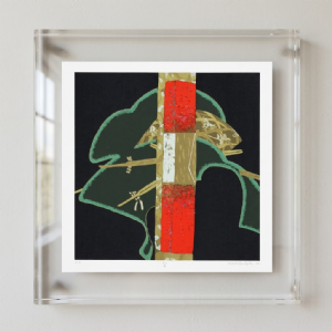 Kazuo Wakabayashi - Kanzashi x/100. Serigrafia, 60x60 cm, 2010