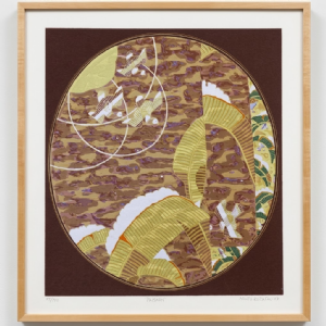 Kazuo Wakabayashi - Pássaros x/100. Serigrafia, 58x50 cm, 2008