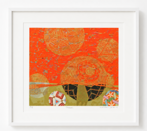 Kazuo Wakabayashi - Temari x/100. Serigrafia, 47x50 cm, 2009