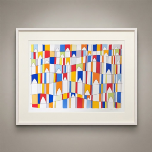Rubens Ianelli - Sem título 17/40. Serigrafia, 70x100 cm, 2014