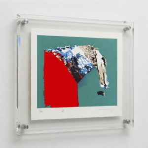 Manabu Mabe  - Macho X/100. Serigrafia, 46x59 cm, 1992.