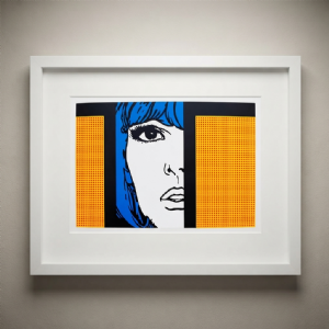 Claudio Tozzi - O olhar 38/46. Serigrafia, 101x72 cm, 1967/2007.