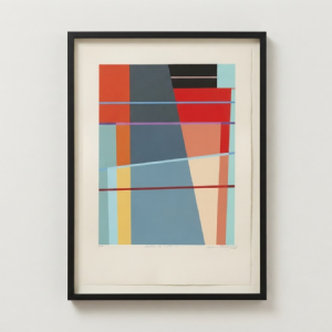Paulo Calazans - Varal de Vitoria 9/100. Serigrafia, 70x50 cm, 2014.