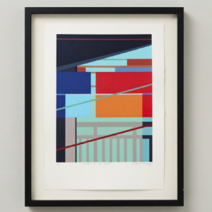 Paulo Calazans - Varal do São Paulo 9/100. Serigrafia, 50x70 cm, 2014.