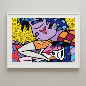 Romero Britto - Sleep Well II x/300. Serigrafia, 50x70 cm, 2013.