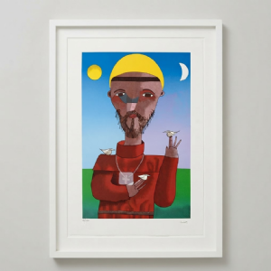 Inos Corradin - São Francisco x/100. Serigrafia, 70x50 cm