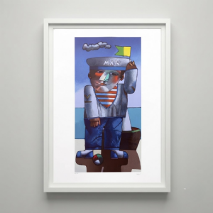 Inos Corradin - Marinheiro 49/100. Serigrafia, 100x70 cm.