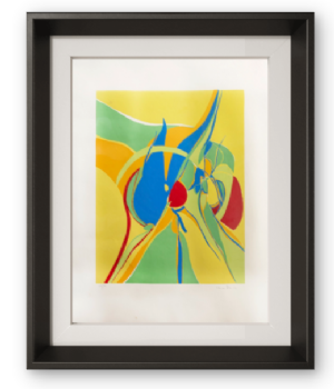 Maria Polo - Sem título 143/150. Serigrafia, 82x61 cm, 1974.