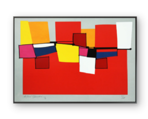 Silvio Oppenheim - Sem título x/100. Serigrafia, 70x100 cm, 2012.